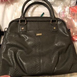 NEW Thirty One Couture Street city charcoal snake